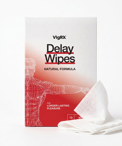 VigRX Delay Wipes — merchant imagery